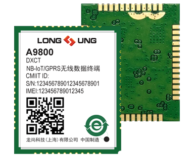Longsung A9800是LCC城堡形封装中最小的NB-IoT / GPRS模块之一，超低功耗和扩展的温度范围。