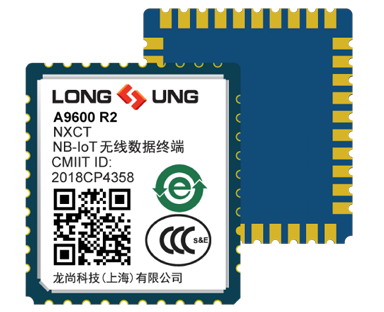 A9600 R2 是一款高性能 NB-IoT无线通讯模组，内置丰富的网络协议，集成多个标准接口