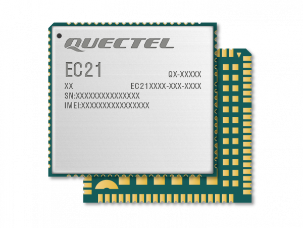 EC21-低功耗、高性价比的 LTE Cat 1 无线模组，专为 M2M 和 IoT 应用而设计
