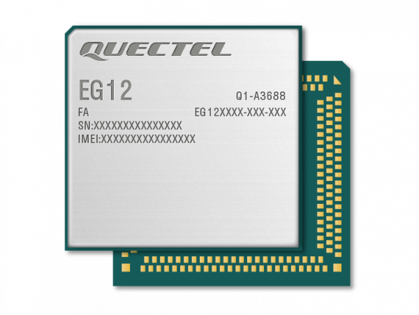LTE-A EG12-专为IoT/M2M 应用而设计的LTE Cat 12 模组